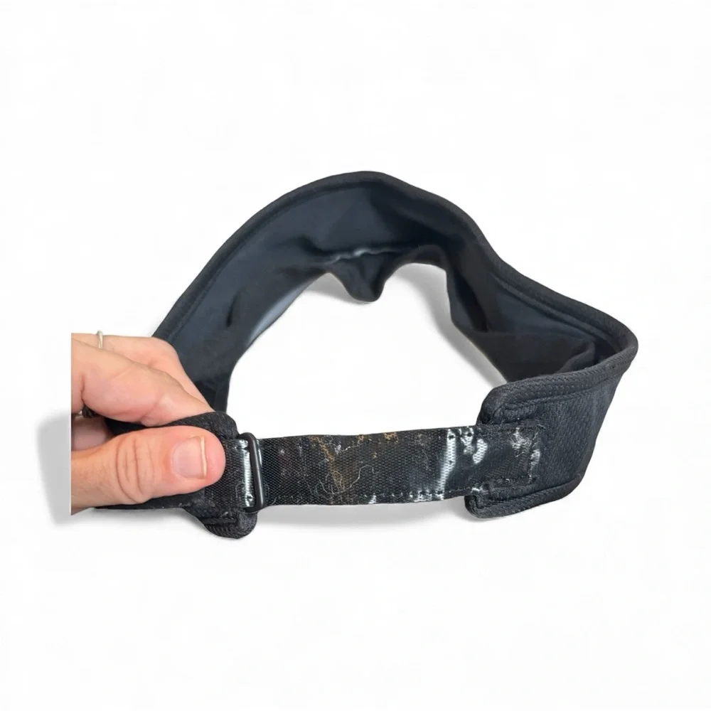 Adidas Black Sports Visor